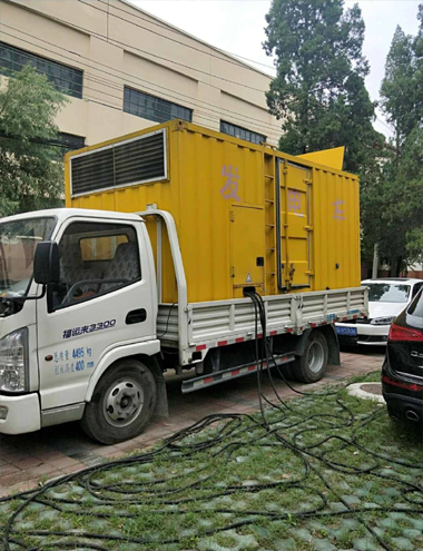 宜兴发电车出租-柴油发电机组排烟系统设计要求及其考虑因素
